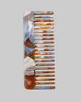 Wide Tooth Comb Blueberry Caramel