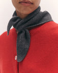 XL Fionn Cashmere Foulard in Derby Grey