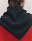 XL Fionn Cashmere Foulard in Derby Grey