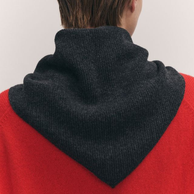 XL Fionn Cashmere Foulard in Derby Grey