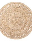 Abaca Round Placemats/Set of 4