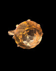 antique citrine sweetheart ring