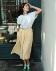 Proche Dirndl Skirt in Butter Yellow