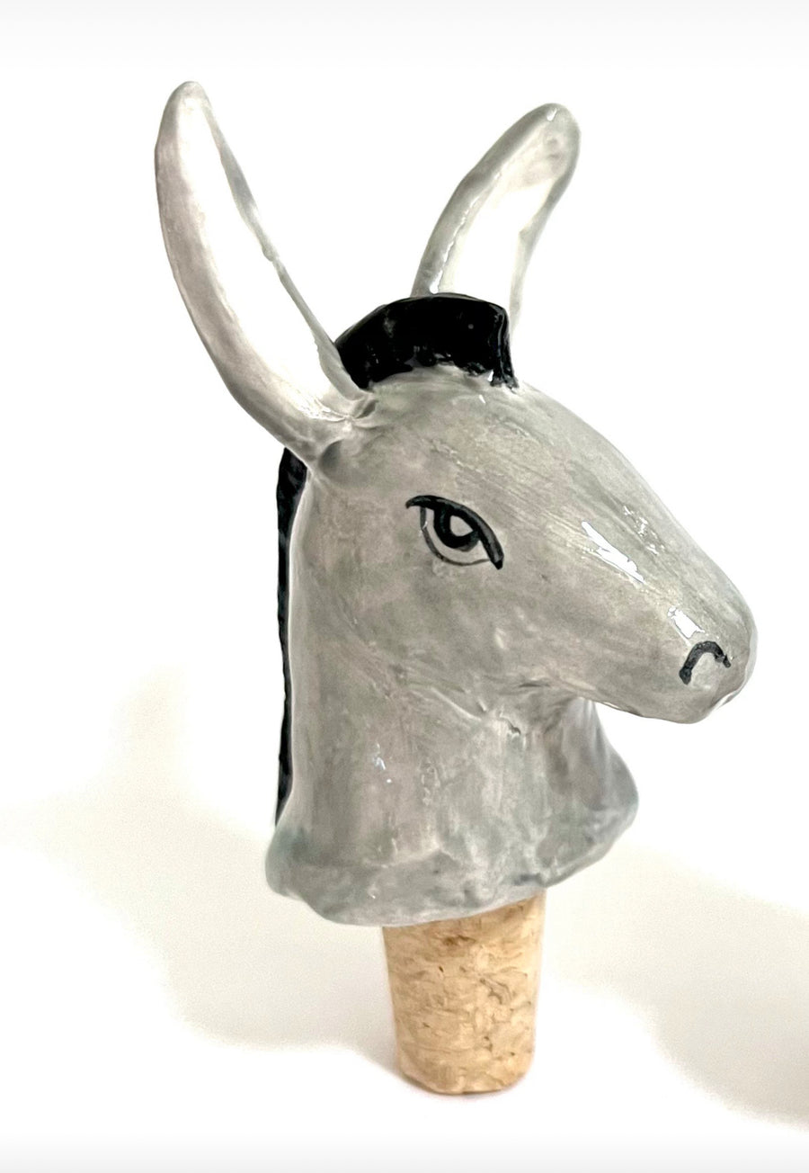 donkey wine stopper