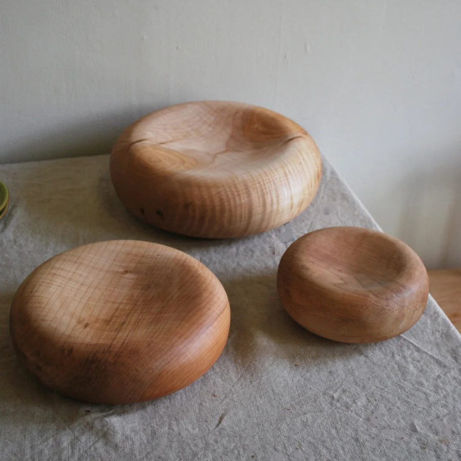 Small Donut Bowl in Maple