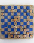 Clay Checkers Set