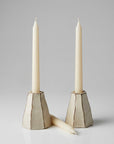 feel candle holders brown
