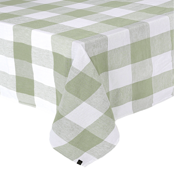 Palma Linen Tablecloth 63"x118" in Amande