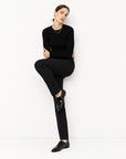 jamie haller jazz slipper patent black
