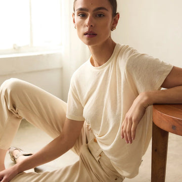 jamie haller chameleon tee ecru
