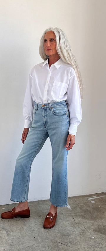 jamie haller white shirt