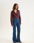 Jamie Haller Crease Jeans in Stone