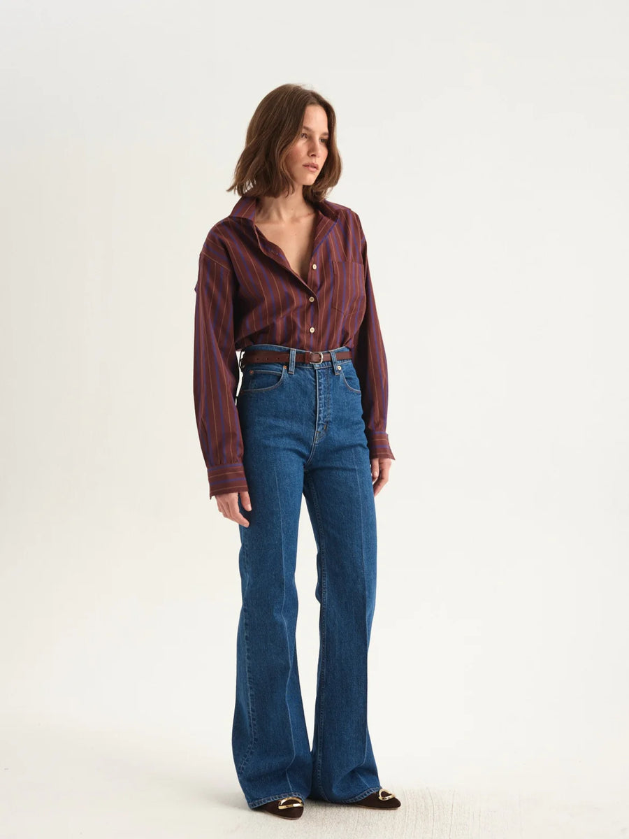 Jamie Haller Crease Jeans in Stone
