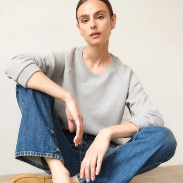 Jamie Haller Daily Sweatshirt in Heather Grey