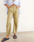 Jamie Haller Hammer Loop Pant in Eucalyptus