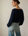 Jamie Haller Lax Wide Jeans in Worn Indigo