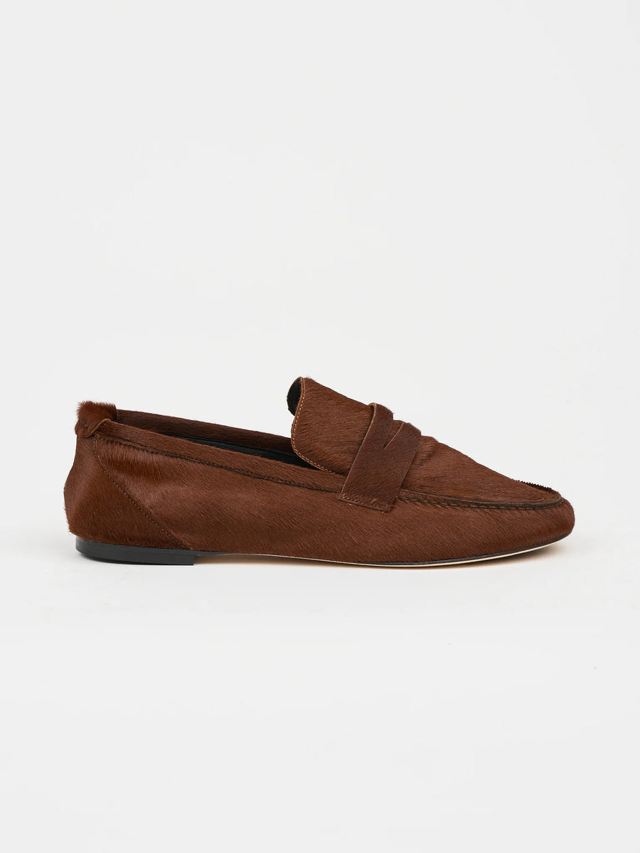 pony hair loafer