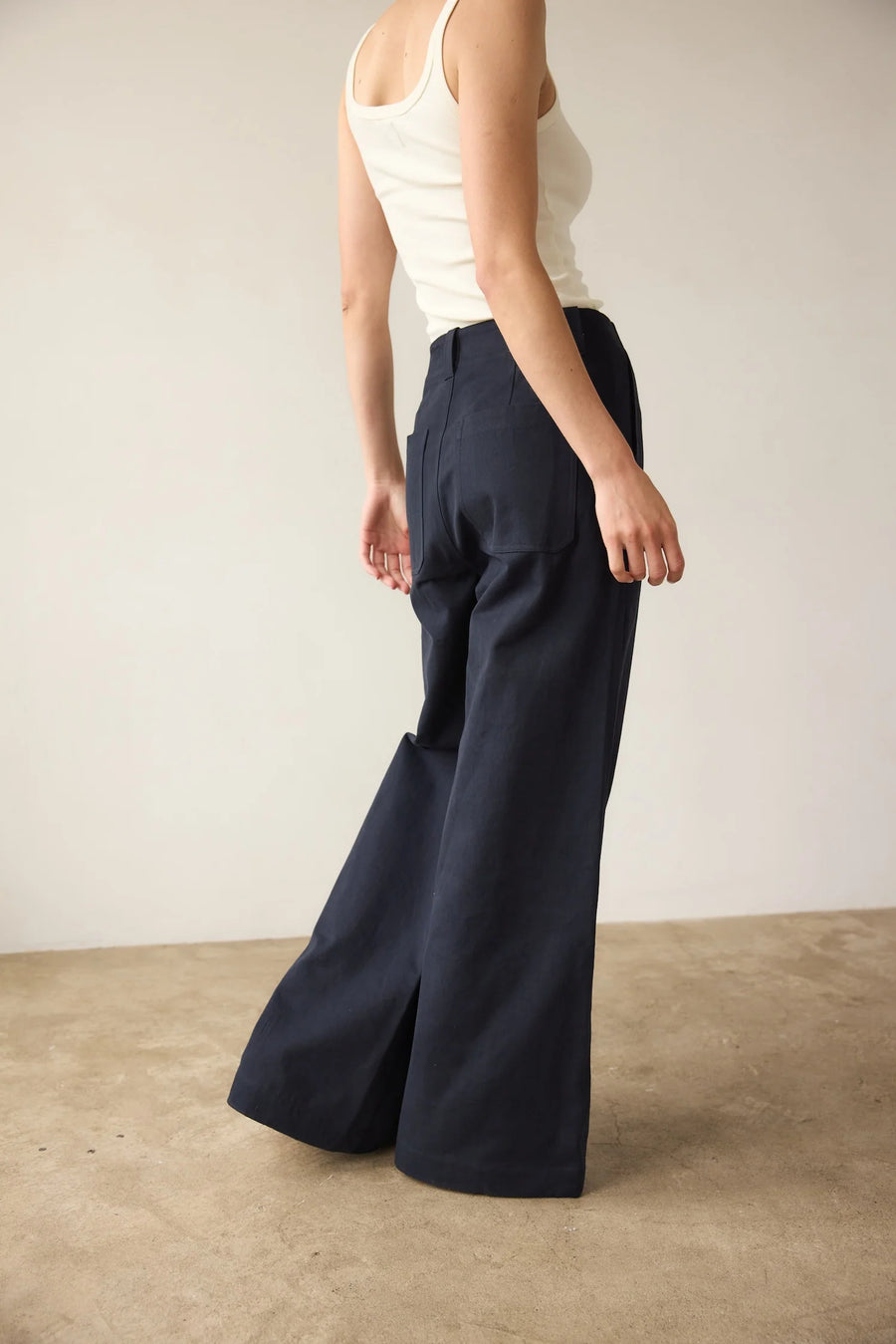 Jamie Haller Rib Tank in Natural White