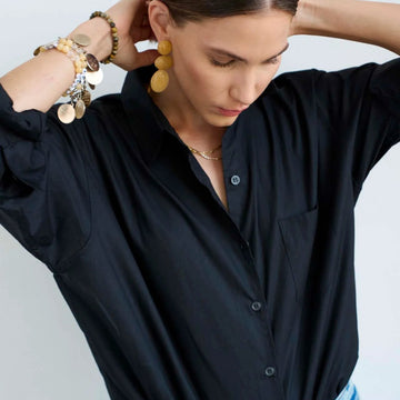 jamie haller weekend shirt black