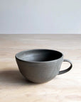 Sheldon Farmhouse Latte Mug Charcoal