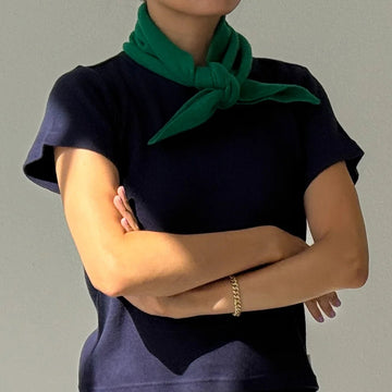 le-bon-cashmere-bandana-kelly-green