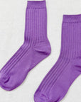 Le Bon Shoppe Her Socks in Violet