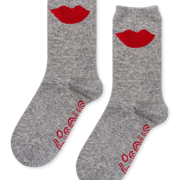 Lips Cashmere Socks