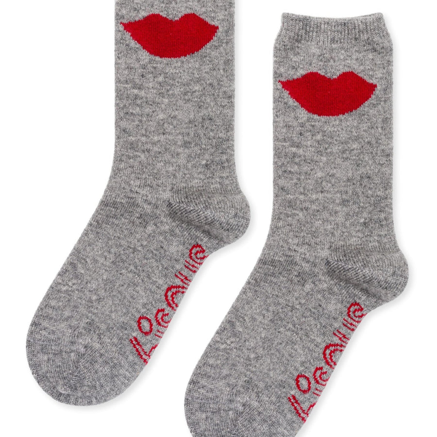 Lips Cashmere Socks