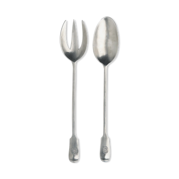 match pewter antique fork and spoon