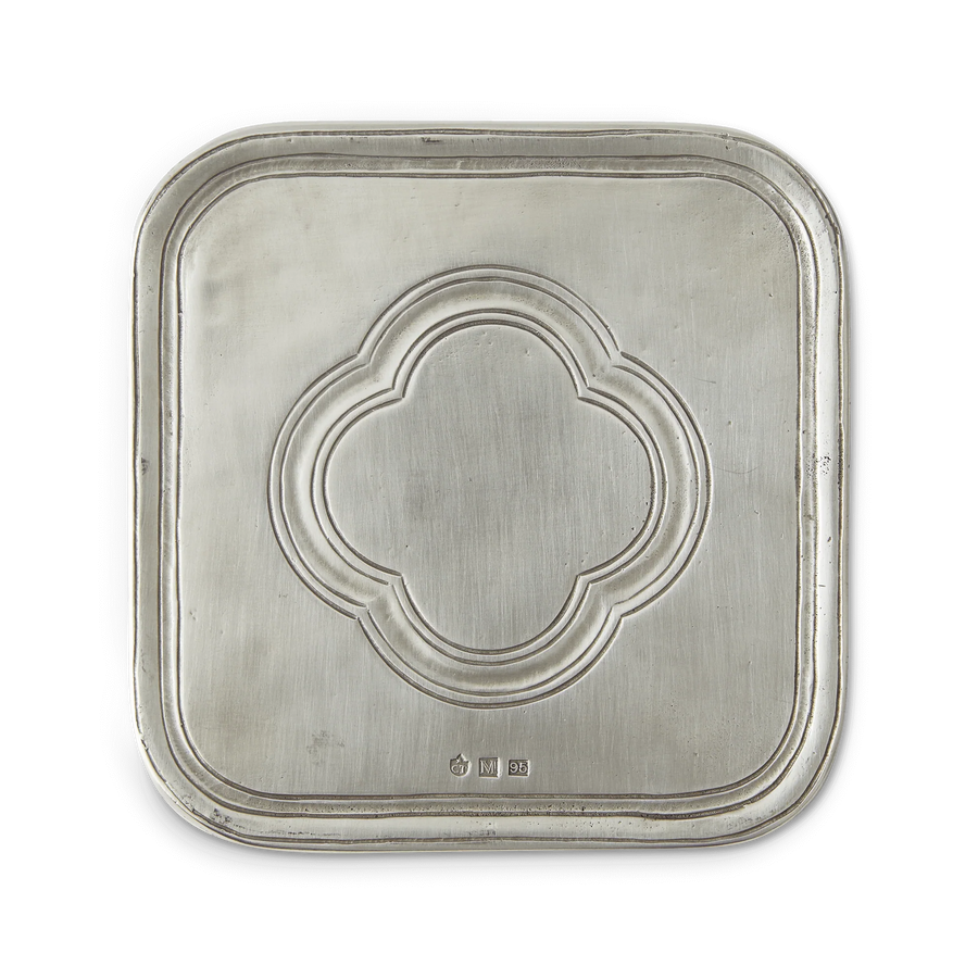match square bottle coaster