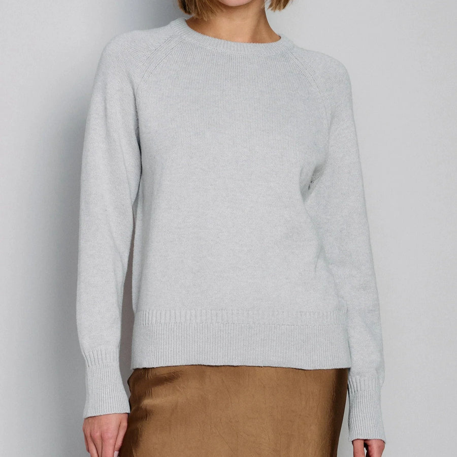 Organic by JP Cotton/Cashmere Sweatshirt Grey