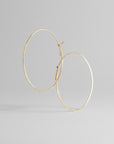 Carla Caruso Oval Dainty Hoops