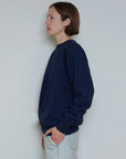 Sunray Crewneck Sweatshirt in Dark Navy