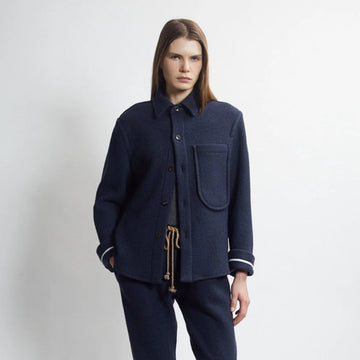 the salting dock shirt navy 
