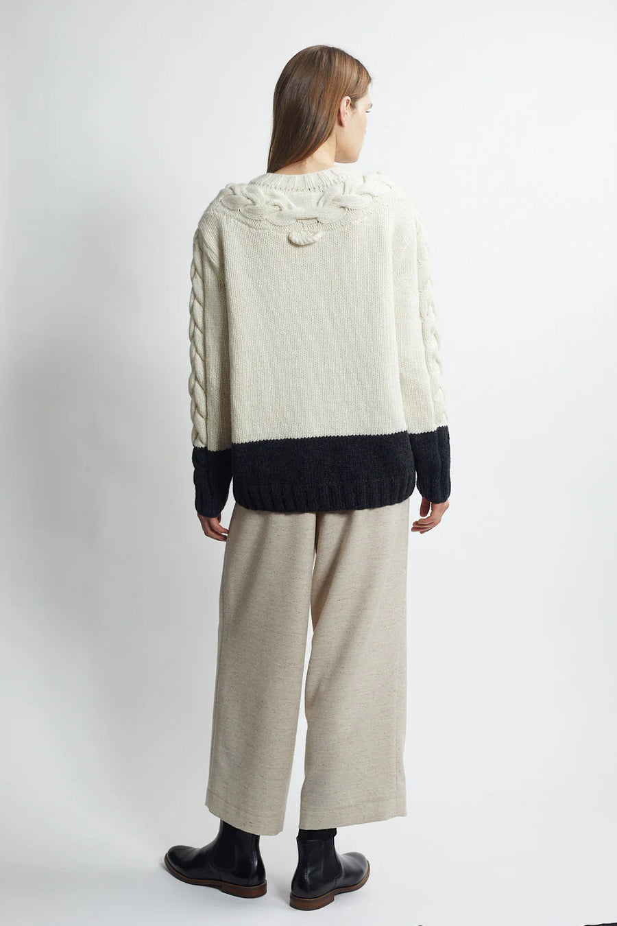 the salting cable sweater