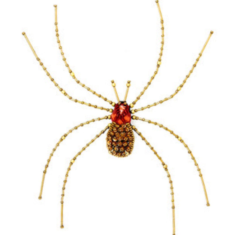 Hand Beaded Brooch