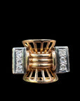 vintage 18k retro ring