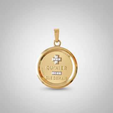 vintage a. augis diamond charm