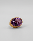 vintage amethyst fob
