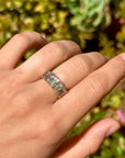 vintage aquamarine ring 