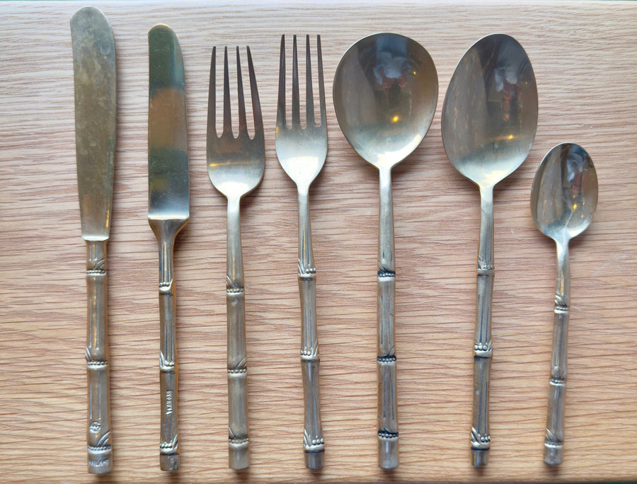 vintage bamboo_flatware