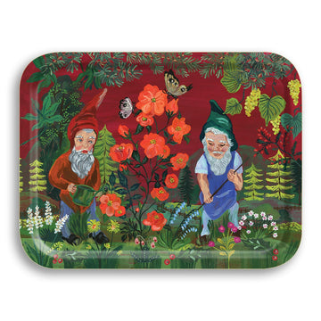 Garden Gnomes Tray