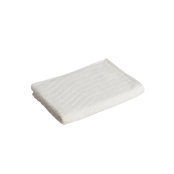 Baina Organic Virginia Hand Towel in Ivory
