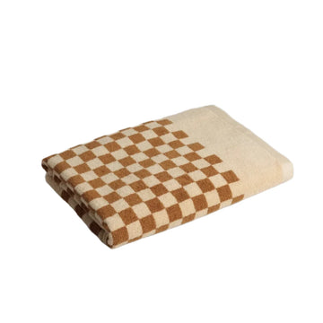 Roman Pool Towel in Cedar & Sand