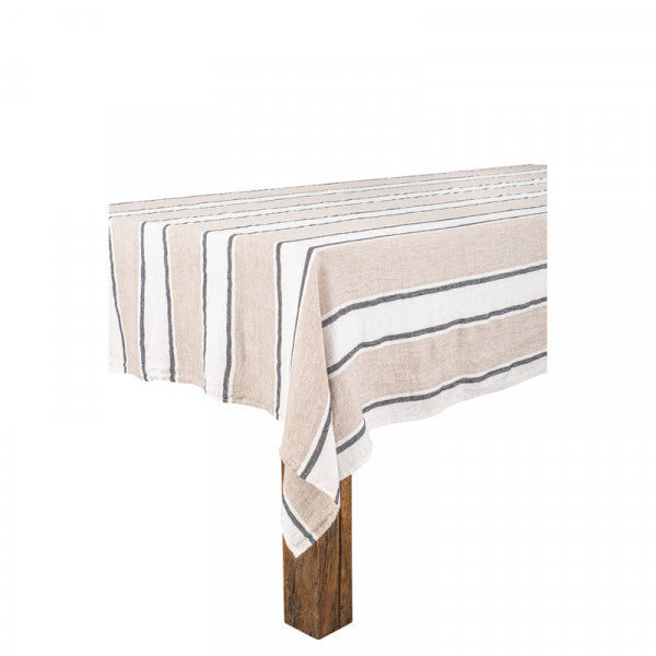Sartene Linen Tablecloth 63x118"