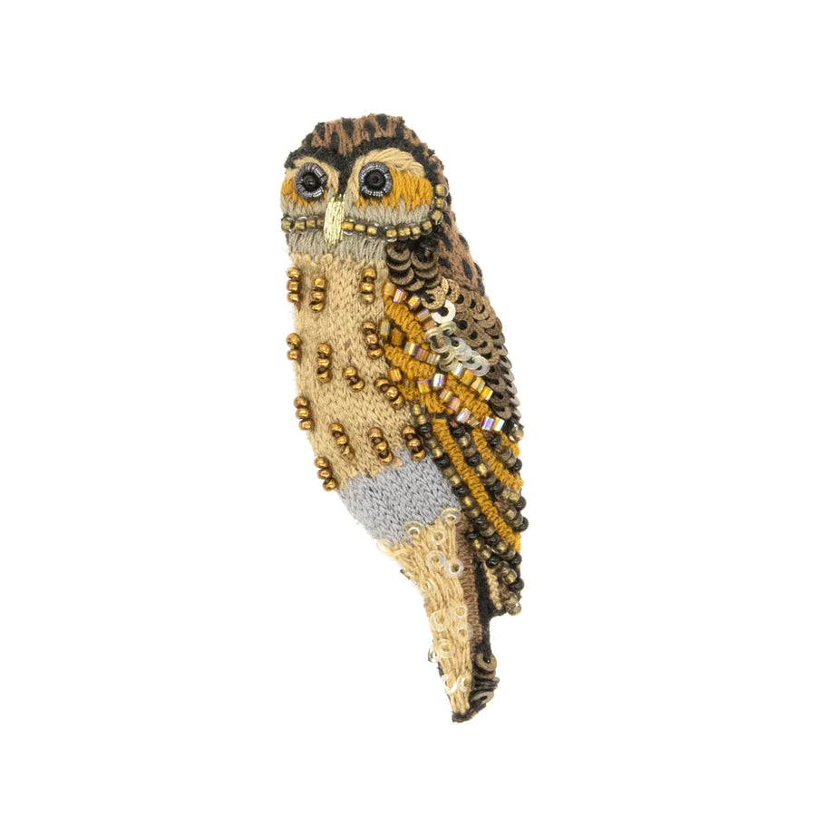 Hand Beaded Brooch
